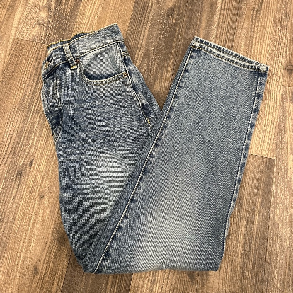 Pacsun High Rise Straight Leg Jeans